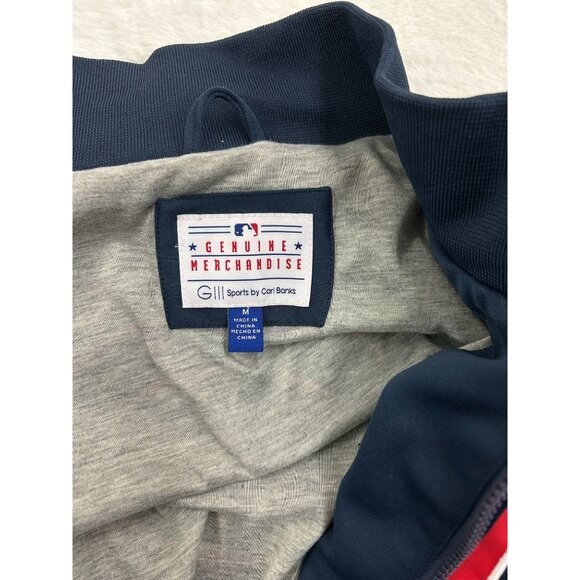G-III Sports Gen. Merchandise Mens M Minnesota Twins Full-Zip Navy Blue Jacket - Picture 3 of 11